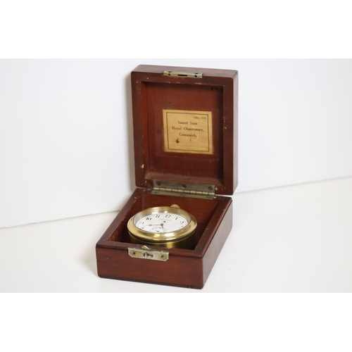 103 - Rare Vacheron & Constantin Royal British Military Marine Observatory Chronometer Deck watch - Sterli... 