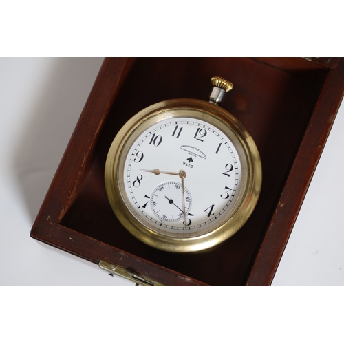 103 - Rare Vacheron & Constantin Royal British Military Marine Observatory Chronometer Deck watch - Sterli... 