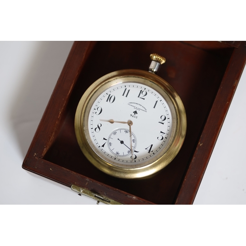 103 - Rare Vacheron & Constantin Royal British Military Marine Observatory Chronometer Deck watch - Sterli... 