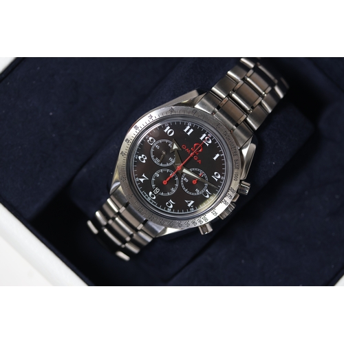 125 - *To Be Sold Without Reserve* OMEGA SPEEDMASTER BROAD ARROW OLYMPICS COLLECTION BOX AND PAPERS 2011, ... 