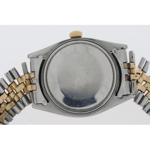 126 - *To Be Sold Without Reserve* VINTAGE ROLEX DATEJUST REFERENCE 1601 STEEL AND PINK GOLD CIRCA 1960's,... 