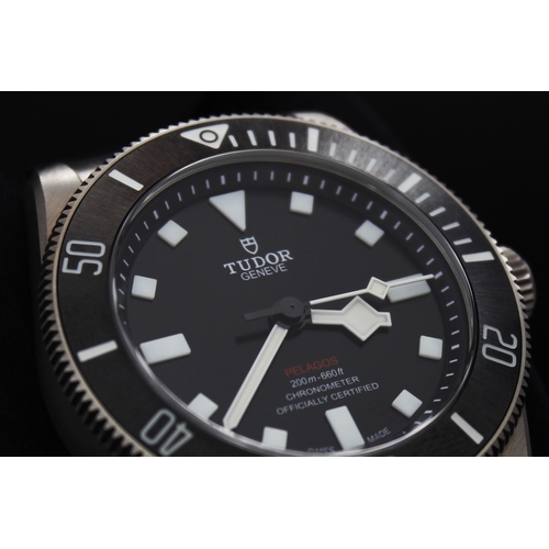 39 - Brand: Tudor
 Model Name: Pelagos 39
 Reference: 25407N
 Movement: Automatic
 Box: Yes
 Papers: Yes
... 