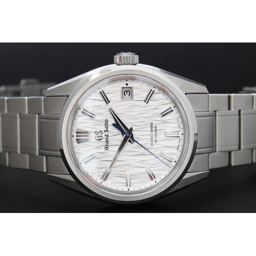 41 - Brand: Grand Seiko
 Model Name: White Birch
 Reference: SLGH005
 Complication: Date
 Movement: Hi-Be... 