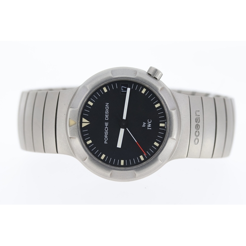 34 - Brand: IWC Porsche Design
 Model Name: Ocean 500 Titanium
 Movement: Automatic
 Year: Circa 1990's
 ... 