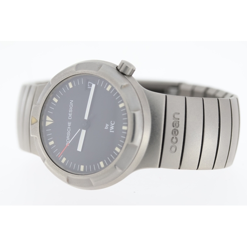 34 - Brand: IWC Porsche Design
 Model Name: Ocean 500 Titanium
 Movement: Automatic
 Year: Circa 1990's
 ... 