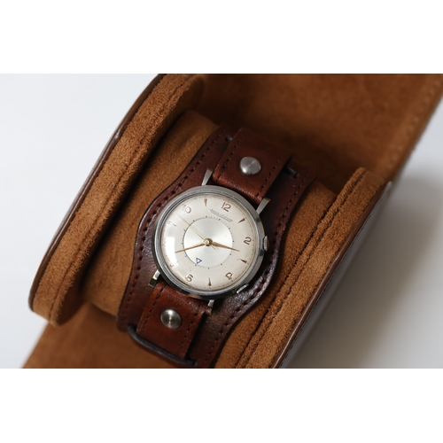 43 - Brand: Vintage Jaeger Le Coultre
 Model Name: Memovox
 Complication: Alarm
 Movement: Manual Wind
 Y... 