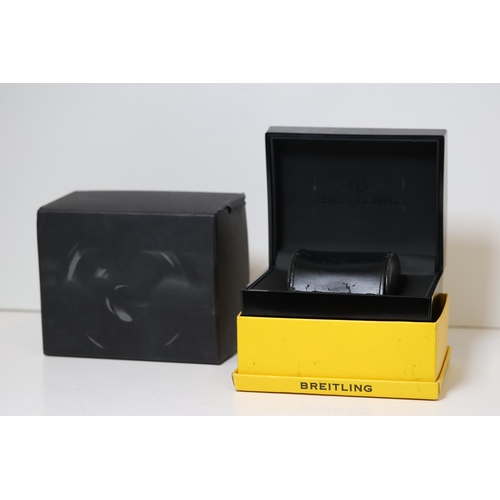 196 - *To Be Sold Without Reserve* Breitling box and outer box set.