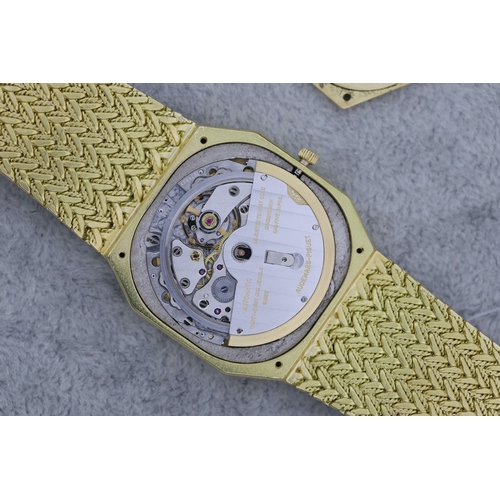 32 - Brand: Audemars Piguet
 Complication: Date
 Movement: Automatic
 Year: Circa 1980's
 Dial shape: Ova... 