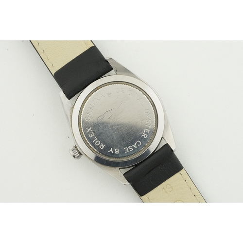 132 - TUDOR OYSTERDATE SMALL ROSE REF. 7992 CIRCA 1966, circular silver dial with applied hour markers and... 