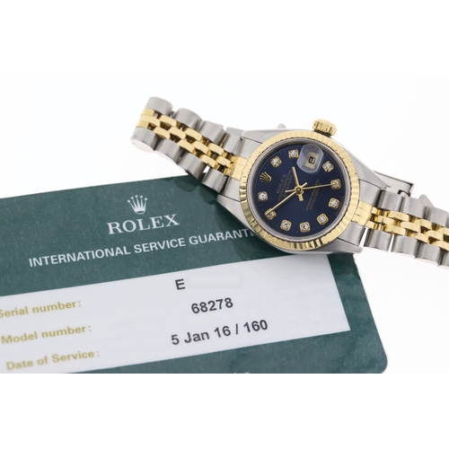 171 - Brand: Rolex
 Model Name: Datejust 26
 Reference: 68287
 Movement: Automatic
 Year: Circa 1990
 Dial... 