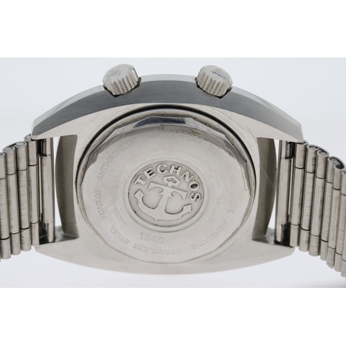 55 - Brand: Technos
 Complication: World Timer
 Movement: Automatic
 Dial colour: Sunburst, Silver
 Dial ... 