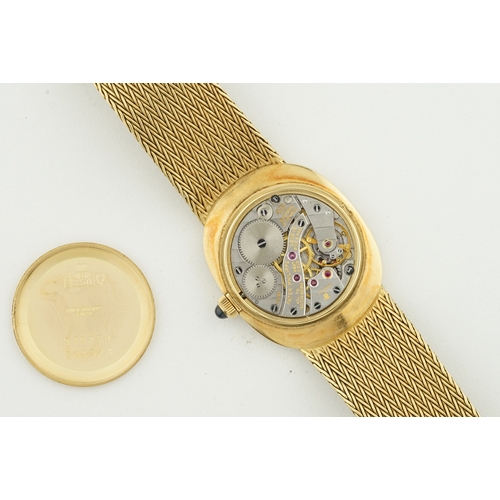 76 - PATEK PHILIPPE 18CT YELLOW GOLD DIAMOND SET ELLIPSE 'SIGMA' DIAL REF. 3849, oval two tone sigma dial... 