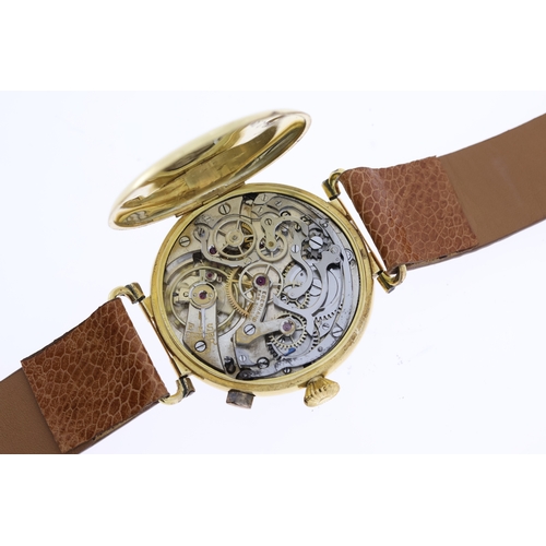 88 - Brand: Eberhard
 Model Name: Vintage 18ct Chronometer Monopusher
 Complication: Chronograph
 Movemen... 