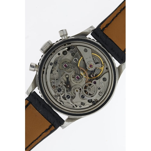 140 - Brand: Gallet
 Model Name: MultiChron Pilot
 Complication: Chronograph
 Movement: Manual Wind Valjou... 