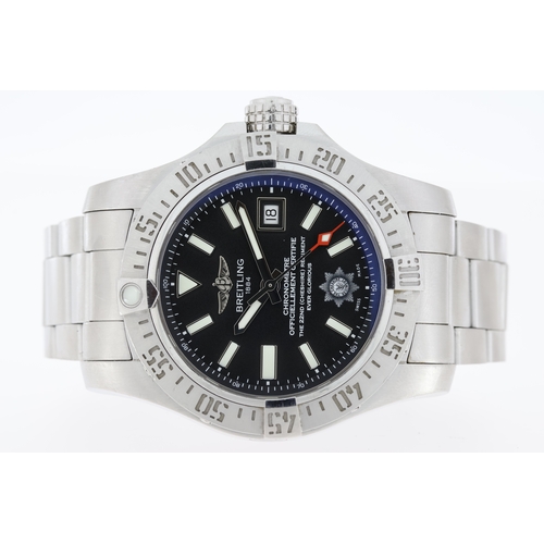 10 - Brand: Breitling
 Model Name: Avenger II Seawolf Cheshire Police Regiment
 Reference: A173312
 Compl... 