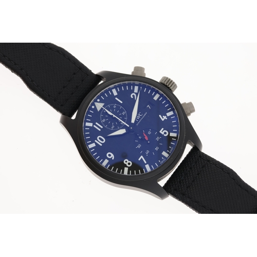 120 - Brand:Â IWC
 Model Name:Â Pilots Chronograph Top Gun Edition
 Reference:Â IW389001
 Movement:Â Autom... 