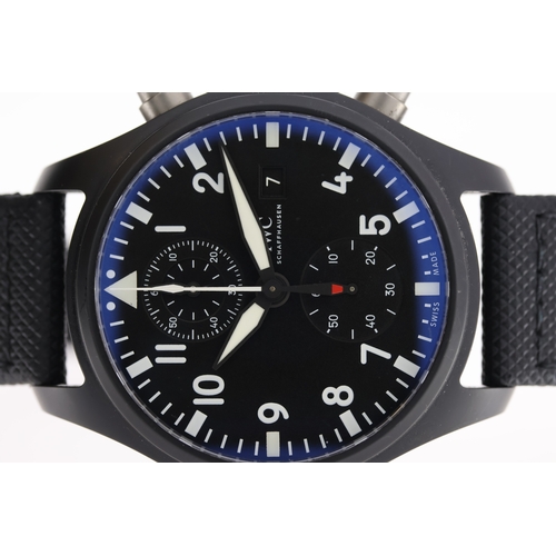 120 - Brand:Â IWC
 Model Name:Â Pilots Chronograph Top Gun Edition
 Reference:Â IW389001
 Movement:Â Autom... 