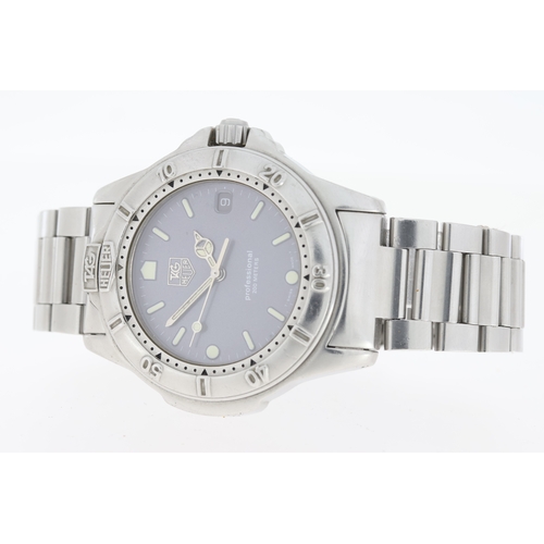 133 - Brand: TAG Heuer
 Model Name: Professional
 Reference: 999.206A
 Movement: Quartz
 Dial colour: Grey... 