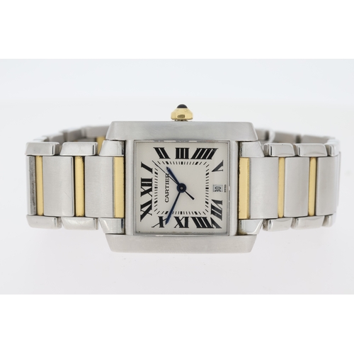 14 - Brand: CARTIER
 Model Name: TANK FRANCASIE
 Reference: 2302
 Movement: Automatic
 Box: YES
 Papers: ... 