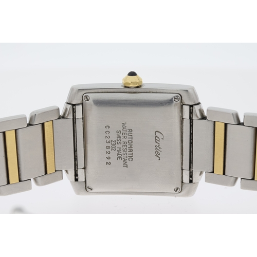 14 - Brand: CARTIER
 Model Name: TANK FRANCASIE
 Reference: 2302
 Movement: Automatic
 Box: YES
 Papers: ... 