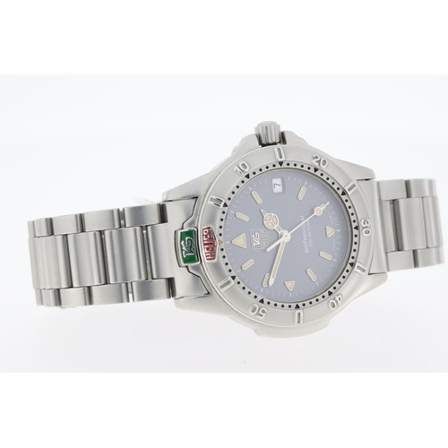 144 - Brand: TAG HEUER
 Model Name: PROFESSIONAL 
 Reference: WF1211-KO
 Movement: Quartz
 Dial shape: Gre... 