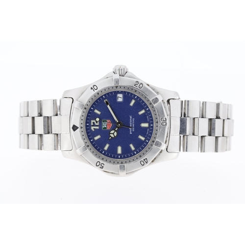 150 - Brand: TAG HEUER
 Model Name: PROFESSIONAL
 Reference: WK1213
 Movement: Quartz
 Dial colour: Blue
 ... 