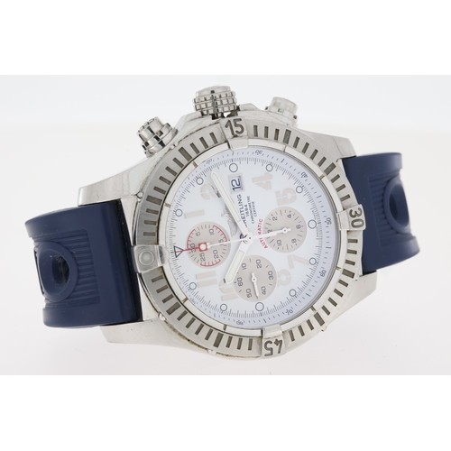 156 - Brand: BREITLING
 Model Name: SUPER AVENGER
 Reference: A13370
 Complication: CHRONOGRAPH
 Movement:... 