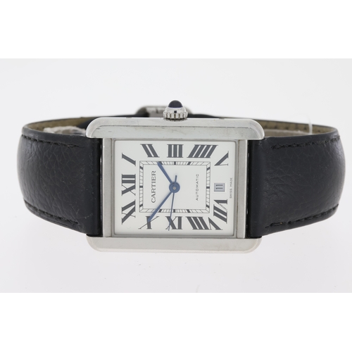 17 - Brand: CARTIER
 Model Name: TANK SOLO XL
 Reference: WSTA0029 / 3800
 Movement: Automatic
 Box: YES
... 