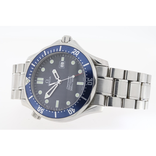 2 - Brand: OMEGA
 Model Name: SEAMASTER
 Movement: Quartz
 Year: CIRCA 1998
 Dial colour: BLUE
 Dial fea... 