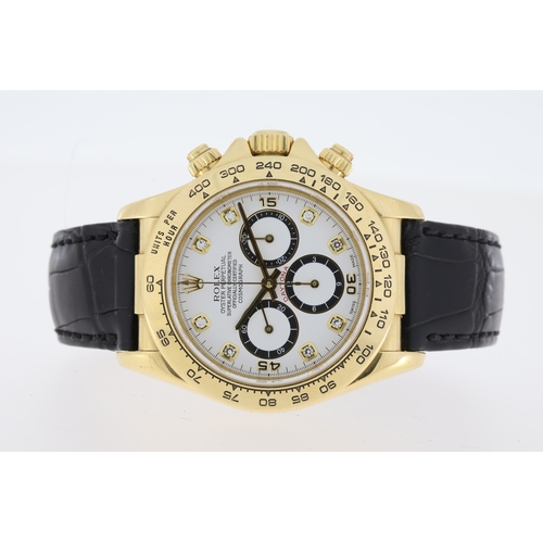 31 - Brand: ROLEX
 Model Name: ZENITH' DAYTONA
 Reference: 16518 'Inverted Six'
 Complication: Chronograp... 