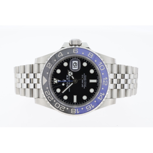 34 - Brand: ROLEX
 Model Name: GMT MASTER II 'BAT GIRL'
 Reference: 126710BLNR
 Complication: GMT
 Moveme... 