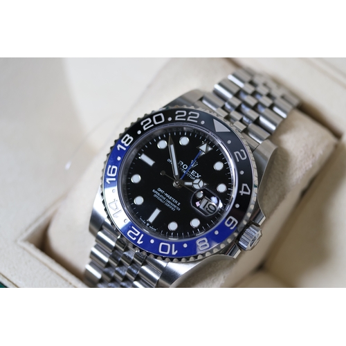 34 - Brand: ROLEX
 Model Name: GMT MASTER II 'BAT GIRL'
 Reference: 126710BLNR
 Complication: GMT
 Moveme... 