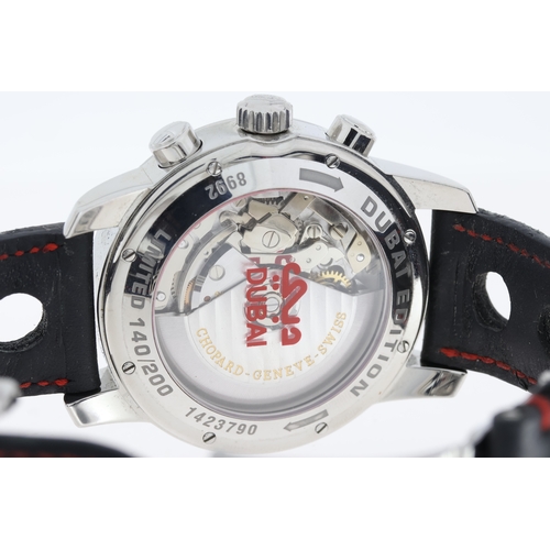 4 - Brand: CHOPARD
 Model Name: 1000 MIGLIA GMT LIMITED EDITION DUBAI EDITION 
 Reference: 8992
 Complic... 