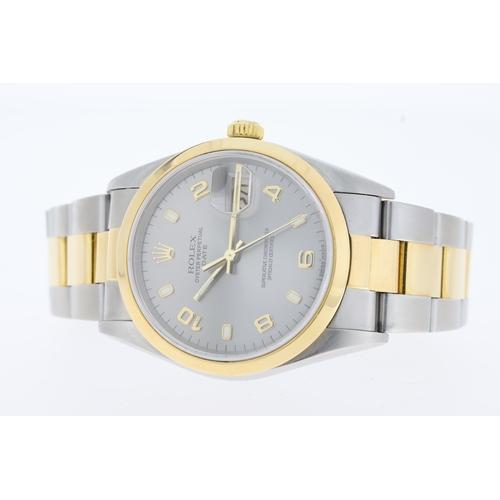 40 - Brand: ROLEX 
 Model Name: OYSTER PERPETUAL DATE 
 Reference: 15203
 Movement: Automatic
 Papers: YE... 