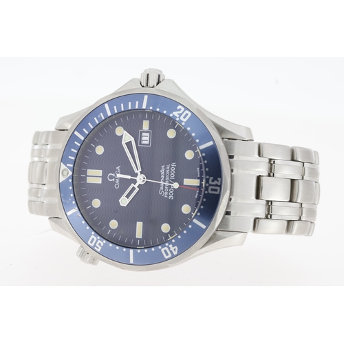 51 - Brand: OMEGA
 Model Name: SEAMASTER
 Movement: Quartz
 Year: CIRCA 1993
 Dial colour: BLUE
 Dial fea... 