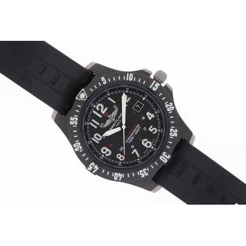 64 - Brand: Breitling 
 Model Name: Colt Skyracer
 Reference: X74320
 Complication: Date
 Movement: Quart... 