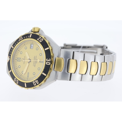 65 - Brand: Omega 
 Model Name: Seamaster Professional
 Movement: Quartz
 Box: Yes
 Dial shape: Circular
... 