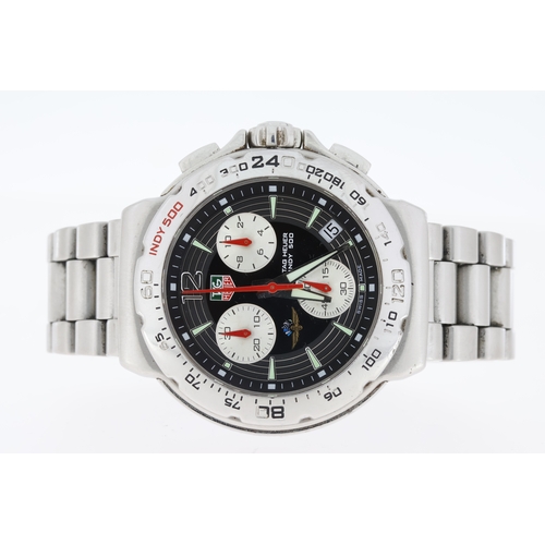 77 - Brand: Tag Heuer
 Model Name: Indy 500
 Reference: CAC111B
 Complication: Chronograph
 Movement: Qua... 