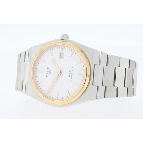 96 - Brand: *To Be Sold Without Reserve* Tissot
 Model Name: PRX
 Reference: T137407A
 Complication: Date... 