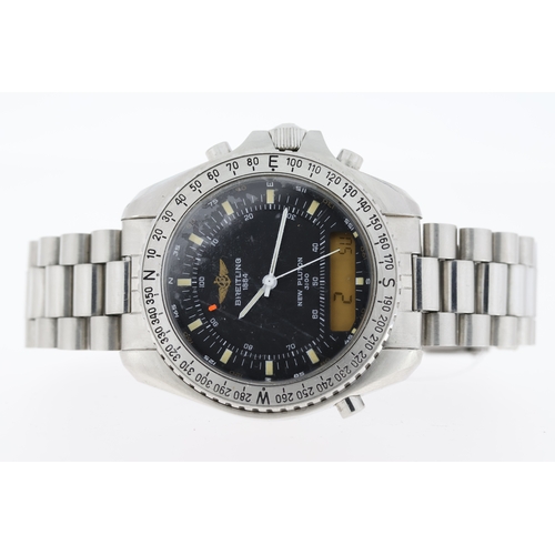 183 - Brand: Breitling
Model Name: Pluton Navitimer 3100
Reference: A51037
Complication: Analogue/Digital
... 