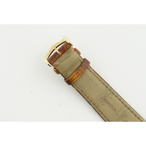 203 - CARTIER TANK LOUIS 18CT GOLD REF. 2441 W1529756, rectangular dial with hour markers and hands, 25x33... 