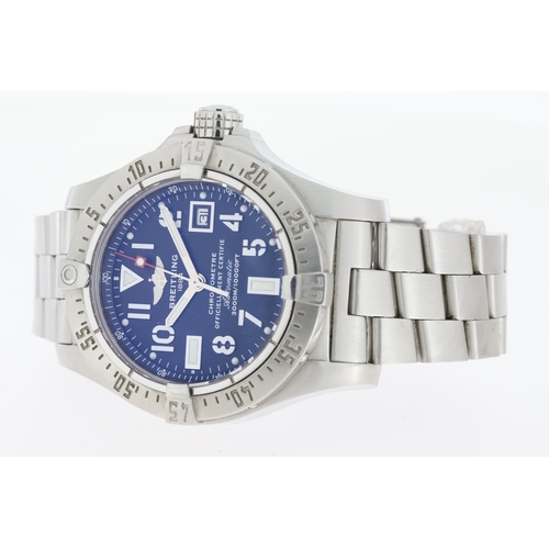 109 - Brand: Breitling
 Model Name: Avenger Seawolf
 Reference: A17330
 Complication: Date
 Movement: Auto... 