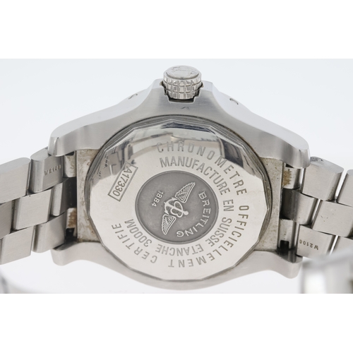 109 - Brand: Breitling
 Model Name: Avenger Seawolf
 Reference: A17330
 Complication: Date
 Movement: Auto... 