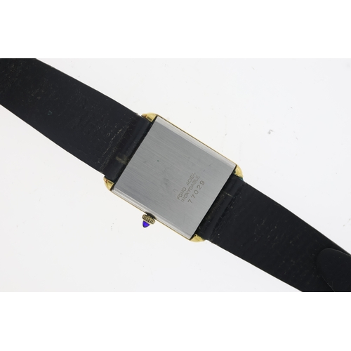 115 - Brand: Unusual Alexis Barthelay
 Model Name: Tank Style Paris Wristwatch
 Movement: Manual Wind
 Dia... 