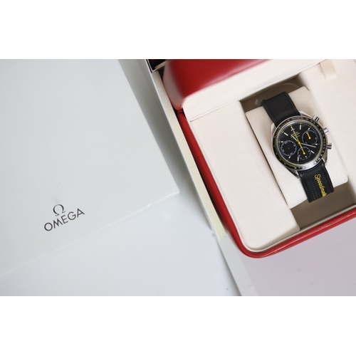 116 - Brand: Omega
 Model Name: Speedmaster Racing
 Reference: 326.32.40.50.06.001
 Complication: Chronogr... 