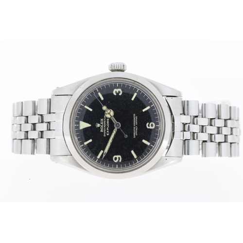 148 - Brand: ROLEX
 Model Name: EXPLORER
 Reference: 1016
 Movement: Automatic
 Year: CIRCA 1960
 Dial col... 