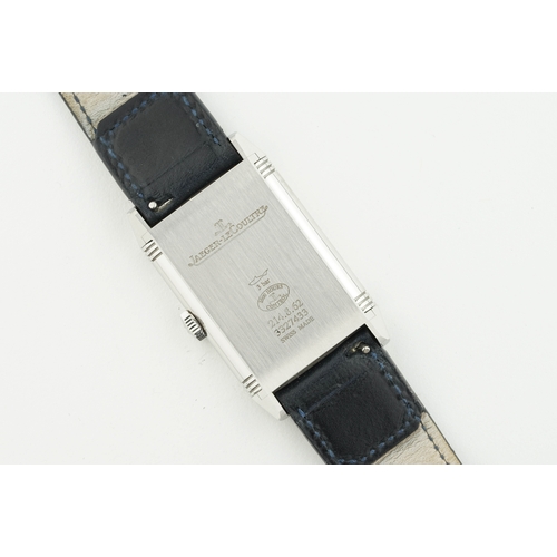 164 - JAEGER LE-COULTRE REVERSO TRIBUTE MONOFACE W/ GUARANTEE CARD REF. Q3978480 CIRCA 2018, rectangular b... 