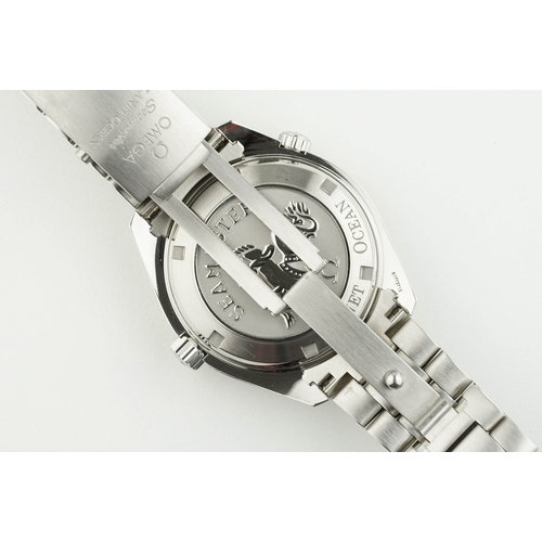 169 - OMEGA SEAMASTER PROFESSIONAL PLANET OCEAN CO AXIAL CHRONOMETER W/ GUARANTEE CARD REF. 22095000 CIRCA... 