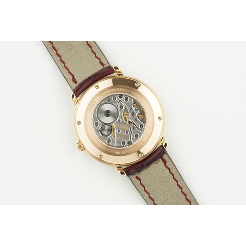 170 - AUDEMARS PIGUET 18CT GOLD REF. 15056OR.OO.A067CR.02 W/ GUARANTEE PAPERS, circular two tone dial with... 