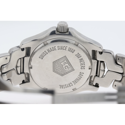 61 - Brand: Tag Heuer
 Model Name: Link
 Reference: WT1112
 Complication: Date
 Movement: Quartz
 Box: Ye... 
